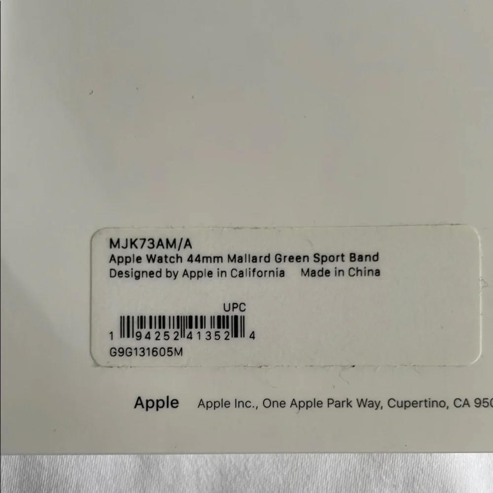 Apple Mallard Green Sport Band